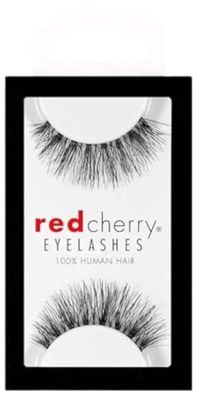 Red Cherry False Eyelashes #523 (Pack of 3 Pairs)