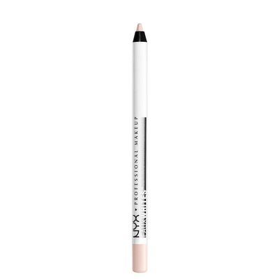 NYX PROFESSIONAL MAKEUP Faux Whites Eye Brightener, Eyeliner Pencil - Linen (Pastel Peach)