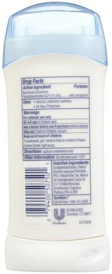 Dove Invisible Solid Deodorant, Fresh - 2.6 oz - 3 pk