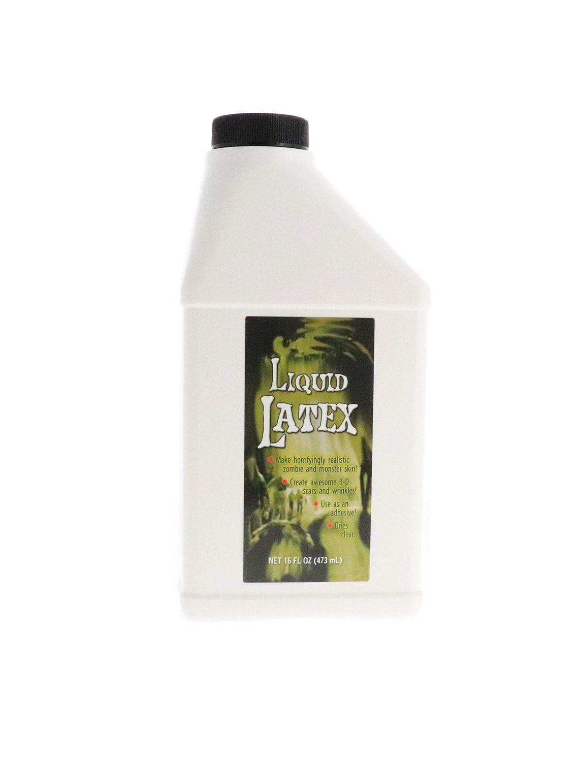Liquid Latex - 16oz Pint - Creates Monster  Zombie Skin and FX