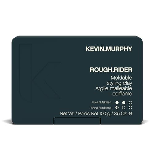 KEVIN.MURPHY ROUGH.RIDER Clay - Hair Strengthening Clay - For All Hair Types - Moldable Styling Clay - Sulphate Free Hair Care - 100 g  3.5 oz