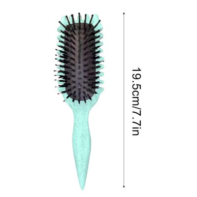 Curl Defining Brush, Curl Brush, Curl Brush For Curly Hair, Curly Hair Brush for Combing and Shaping Men's and Women's Curls to Reduce Pulling and Curl Separation (Green)