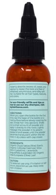 Dry Shampoo Volume Powder | Natural &amp; Organic Ingredients | Non-Aerosol | Made in USA | Talc &amp; Corn Free | For Blonde and Dark Hair | Lavender Oil Scented | 1 Ounce