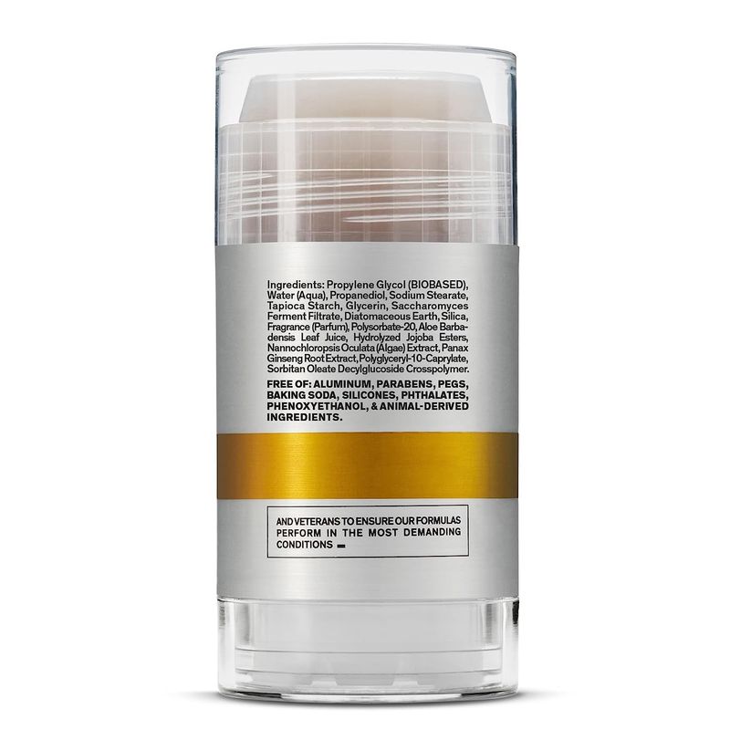 Aluminum-Free Deodorant for Men by Bravo Sierra, 2-Pack - Contains Natural Ingredients - Long Lasting All-Day Odor and Sweat Protection - Grapefruit &amp; Musk, 3.2 oz - Paraben-Free, Vegan &amp; Cruelty-Free