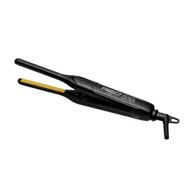 RED By KISS 0.3 Inch Pencil Flat Iron with Ceramic Tourmaline, Hair Straightener for Thin and Short Hair Edge Styling, Even Heat Distribution With Fast Heat Up