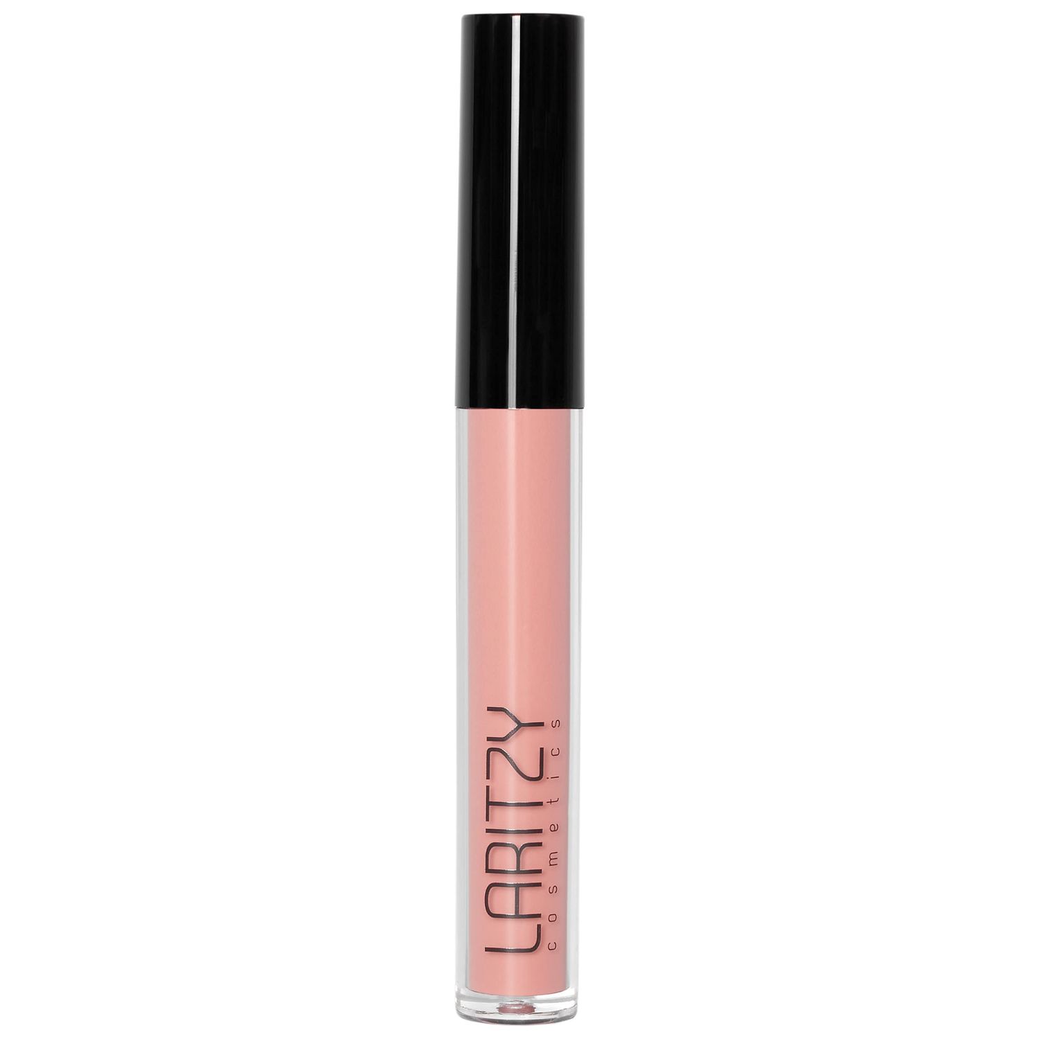 LARITZY COSMETICS Holographic Lip Gloss - Hydrating Non-Sticky Topcoat - 3.1 g (0.1 oz) (Peach Sand)