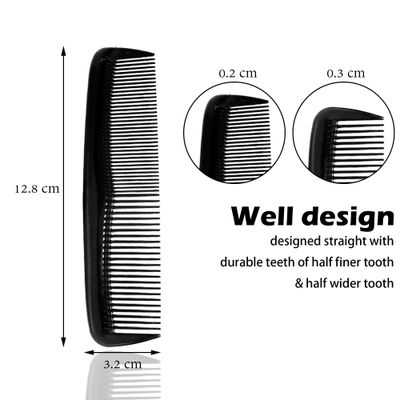 Soft 'N Style Hair Care 4-Pack Comb - Not Breakable - mens combfine tooth combpeines para cabello