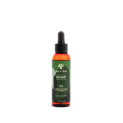 As I Am Rosemary Oil For Hair Growth - 2 oz - with Melatonin &amp; Biotin - Vegan &amp; Cruelty Free