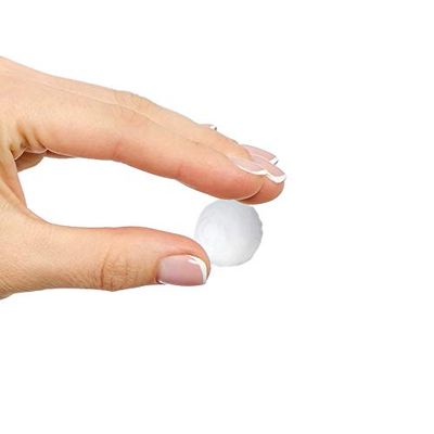 DecorRack 300 Small Cotton Balls for Make-Up, Nail Polish Removal, Pet Care, Applying Oil Lotion or Powder, Made from 100% Pure &amp; Natural Cotton, Soft and Absorbent for Household Needs (300 Count)