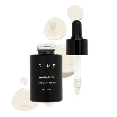 DIME Beauty Hyper Glow Serum, 15% Vitamin C Face Serum for Brightening Dull Skin, Dark Spot Corrector Serum, 1 oz  30 ml