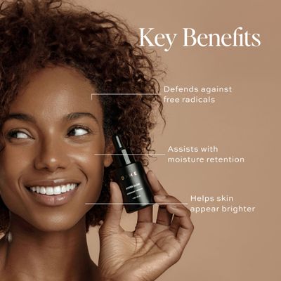 DIME Beauty Hyper Glow Serum, 15% Vitamin C Face Serum for Brightening Dull Skin, Dark Spot Corrector Serum, 1 oz  30 ml