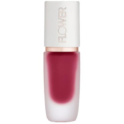 FLOWER BEAUTY By Drew Barrymore Perfect Pout Lip Color - Soft Matte Finish - Liquid Lipstick - Comfortable  Lightweight Feel (Punch)