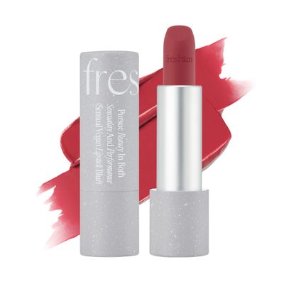 FRESHIAN Sensual Vegan Lipstick Blur (10 Embrace, 0.12oz) - Long-Lasting Formula, Lightweight Matte Lipstick, Korean Makeup. Shea Cocoa Butter, Vegan.