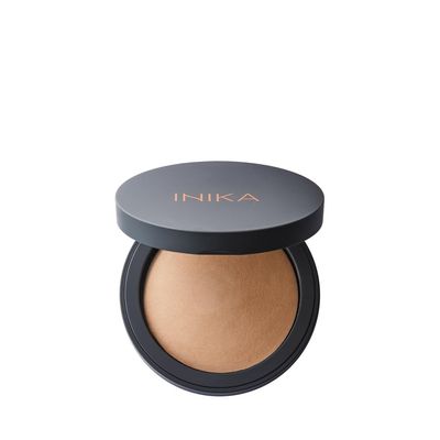 INIKA Organic Buildable Baked Mineral Foundation Compact Powder - Lightweight, Breathable Natural Base with Hydrating Squalane and Magnolia Bark Extract - Natural and Vegan Makeup, Trust, 0.28 oz