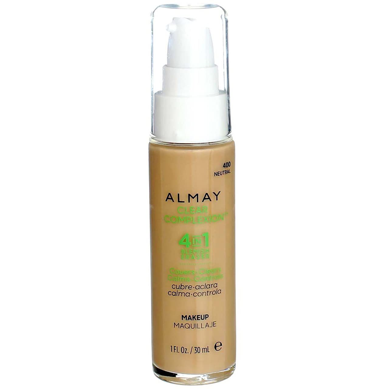 Almay Clear Complexion Makeup, Neutral 400 1 oz