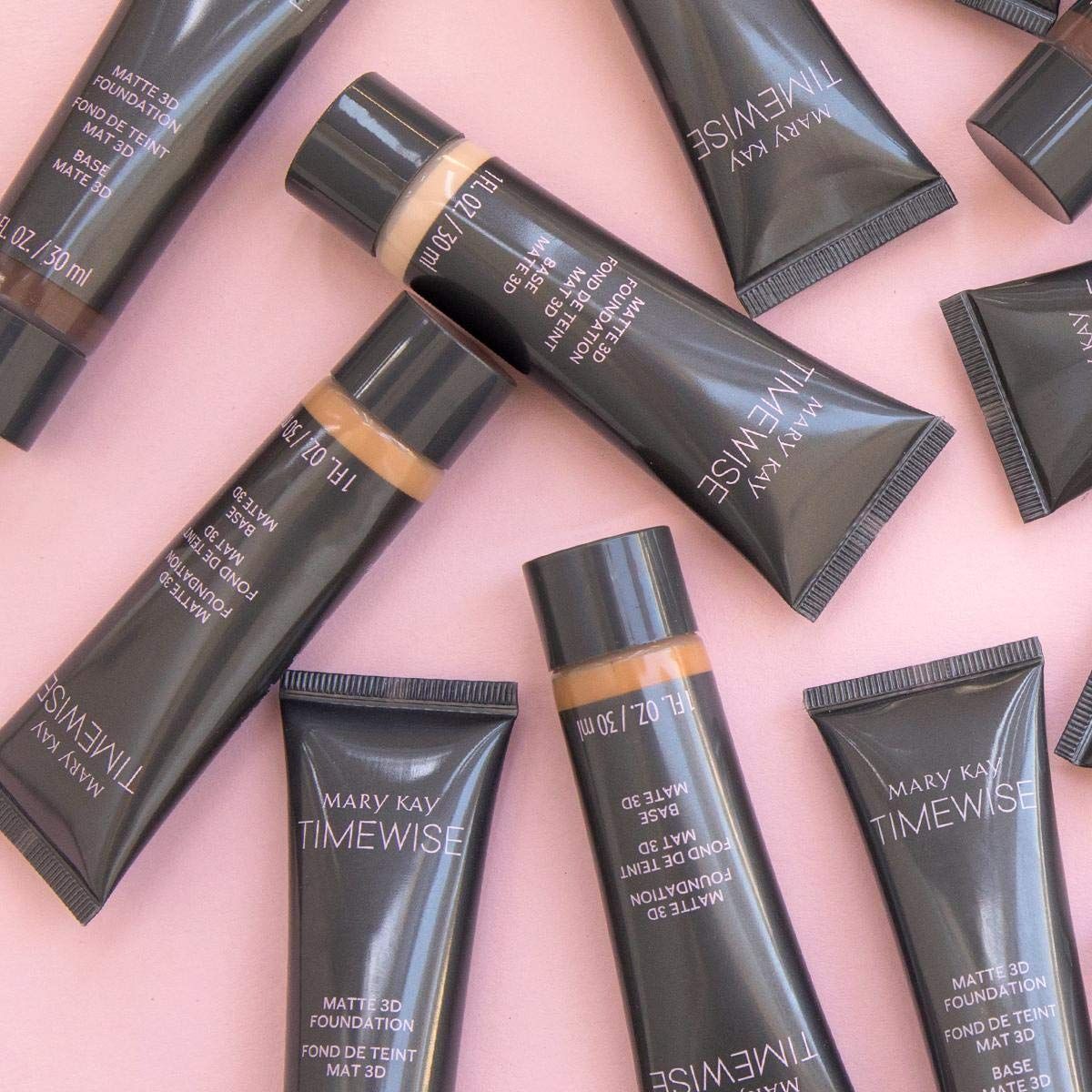 Mary Kay TimeWise Matte-Wear 3D Foundation 1 Fl oz.  30 ml - Bronze C 160