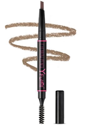 Yfulfill Light Brown Eyebrow Pencil Waterproof for Women, Eye Brow Pencils for Women Light Brown, Light Brown Eyebrow Pen, Light Eyebrow Makeup for Women