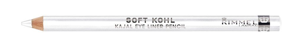 Rimmel London Soft Kohl Kajal Eyeliner Pencil, Pure White