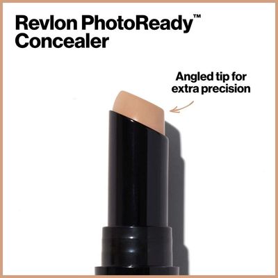 Revlon Concealer Stick, PhotoReady Face Makeup for All Skin Types, Longwear Medium- Full Coverage with Creamy Finish, Lightweight Formula, 005 Medium Deep, 0.16 Oz