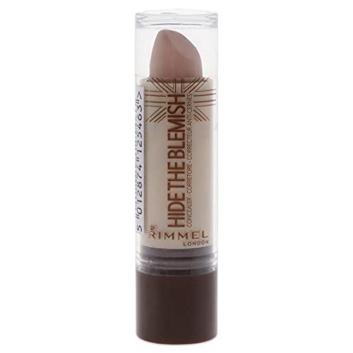 Rimmel London Hide the Blemish - 105 Golden Beige - Concealer Stick, Ultra-Creamy, Easy to Blend, 5-Hour Wear, 0.16oz