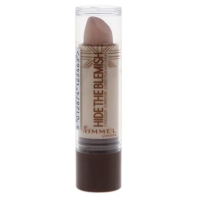 Rimmel London Hide the Blemish - 105 Golden Beige - Concealer Stick, Ultra-Creamy, Easy to Blend, 5-Hour Wear, 0.16oz