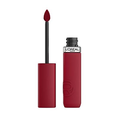 L&#39;Oreal Paris Infallible Matte Resistance Liquid Lipstick, up to 16 Hour Wear, Le Rouge Paris 420, 0.16 Fl Oz