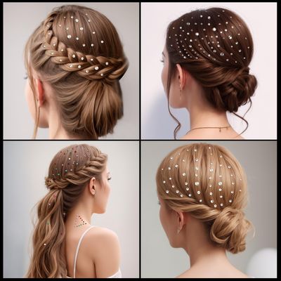 Teenitor Self Adhesive Face Gems and Pearls for Makeup, Festival Jewels for Body Makeup, Hair Gems, Face Jewels, Rhinestone Stickers for Face, Eye, Makeup, Body