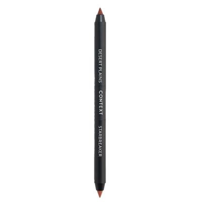 CONTEXT SKIN Dual Lip Pencil for Precision Lip Liner Application | Creamy Formula for Gorgeous Lips | Blendable Dual-Ended Design in Desert Plains &amp; Starbreaker | Cruelty-Free Makeup | 2 x 0.5g