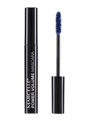 Marcelle Power Volume Mascara, Navy, Hypoallergenic and Fragrance-Free, 8.5 mL