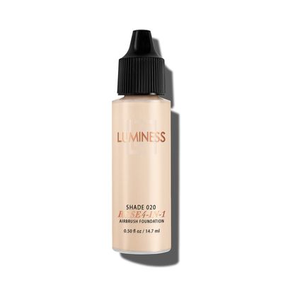 LUMINESS Rose 4-in-1 Airbrush Foundation, Shade 020, Fair, 0.5 Oz