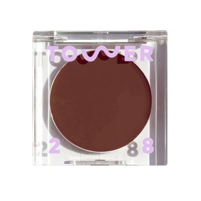 Tower 28 Sculptino Soft-Matte Cream Contour and Bronzer - Clean, Cruelty-Free Face Makeup - Sensitive Skin Safe - Shade Simon, Deep with Neutral Undertones, 0.16 FL Oz  4.5 mL