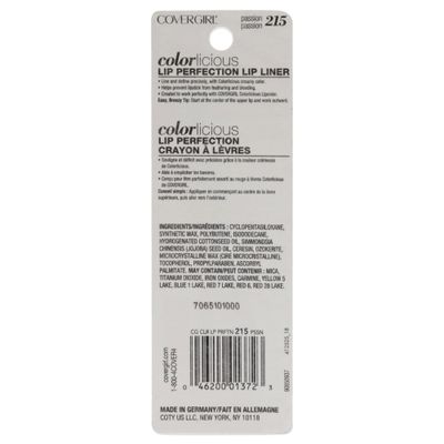 COVERGIRL Colorlicious Lip Perfection Lip Liner Passion, .04 oz (packaging may vary)