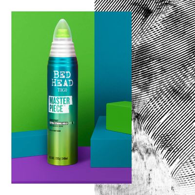 Bed Head by TIGI Frizz Control Hairspray Extra Hold Masterpiece Hair Care Spray for Incredibly Shiny and Glossy Hair, 10.3 oz