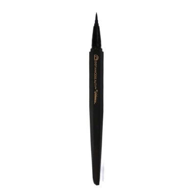 Defiance Beauty Infinity Liquid Eyeliner in Shade Enigma Long Lasting Waterproof Liquid Eyeliner Naturally Formulated, Vegan &amp; Gluten-Free Longwearing with Ultra-Fine Tip - (Carbon Black)