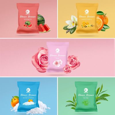 MR MIRYE Shower Steamers Aromatherapy - 20 Pack Shower Bombs Aromatherapy Birthday Gifts for Women, Organic Watermelon, Orange & Vanilla, Sea Salt & Orange, Rose, Tea Tree, Gift for Women