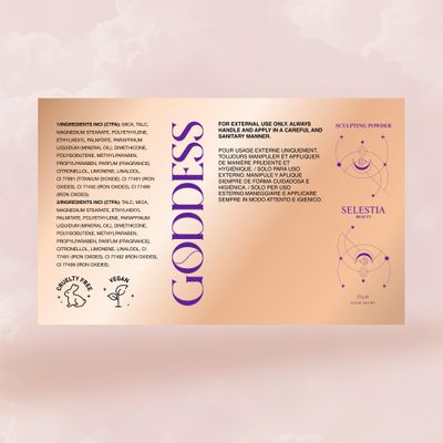 SELESTIA BEAUTY Sculpting Contour Powder Goddess - Matte Sculpting Powder - Easy to Blend Contouring Powder - Suitable for Various Skin Tones, 0.53 Oz