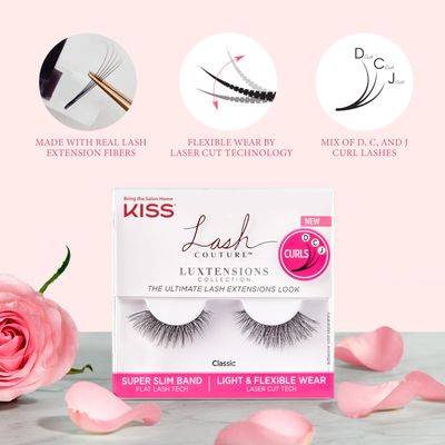 Kiss Lash Couture Luxtensions Faux Lash Extensions Kit (Pack of 2)