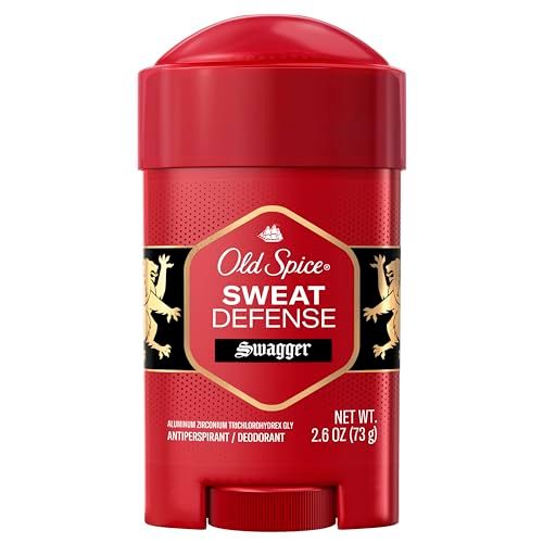 Old Spice Men&#39;s Triple Protection Antiperspirant &amp; Deodorant, Sweat Defense, Stronger Swagger, 2.6oz