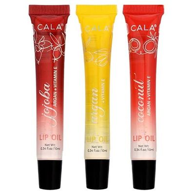 Feel Foxy LIP OIL TRIO JOJOBA, ARAGON, COCONUT