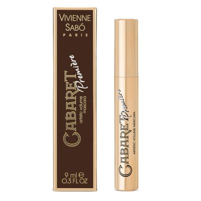 Vivienne Sab Paris - Classic Everyday Mascara Cabaret Premiere, Cruelty Free, Brown, Made in Europe