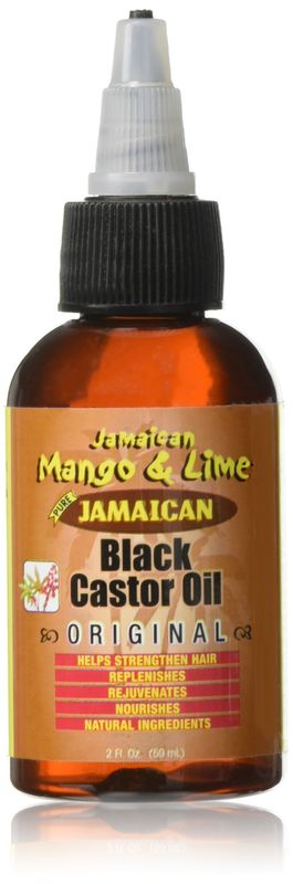 Jamaican Mango &amp; Lime Black Castor Oil, Original, 2 Fl Oz