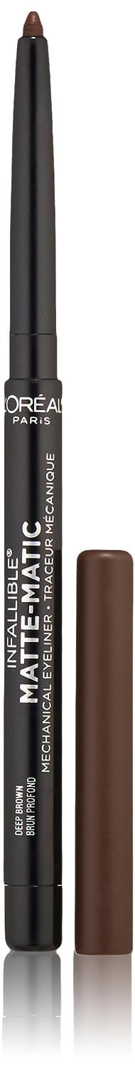 L&#39;Oreal Paris Infallible Matte-Matic Mechanical Eyeliner, Deep Brown, 0.01 oz.