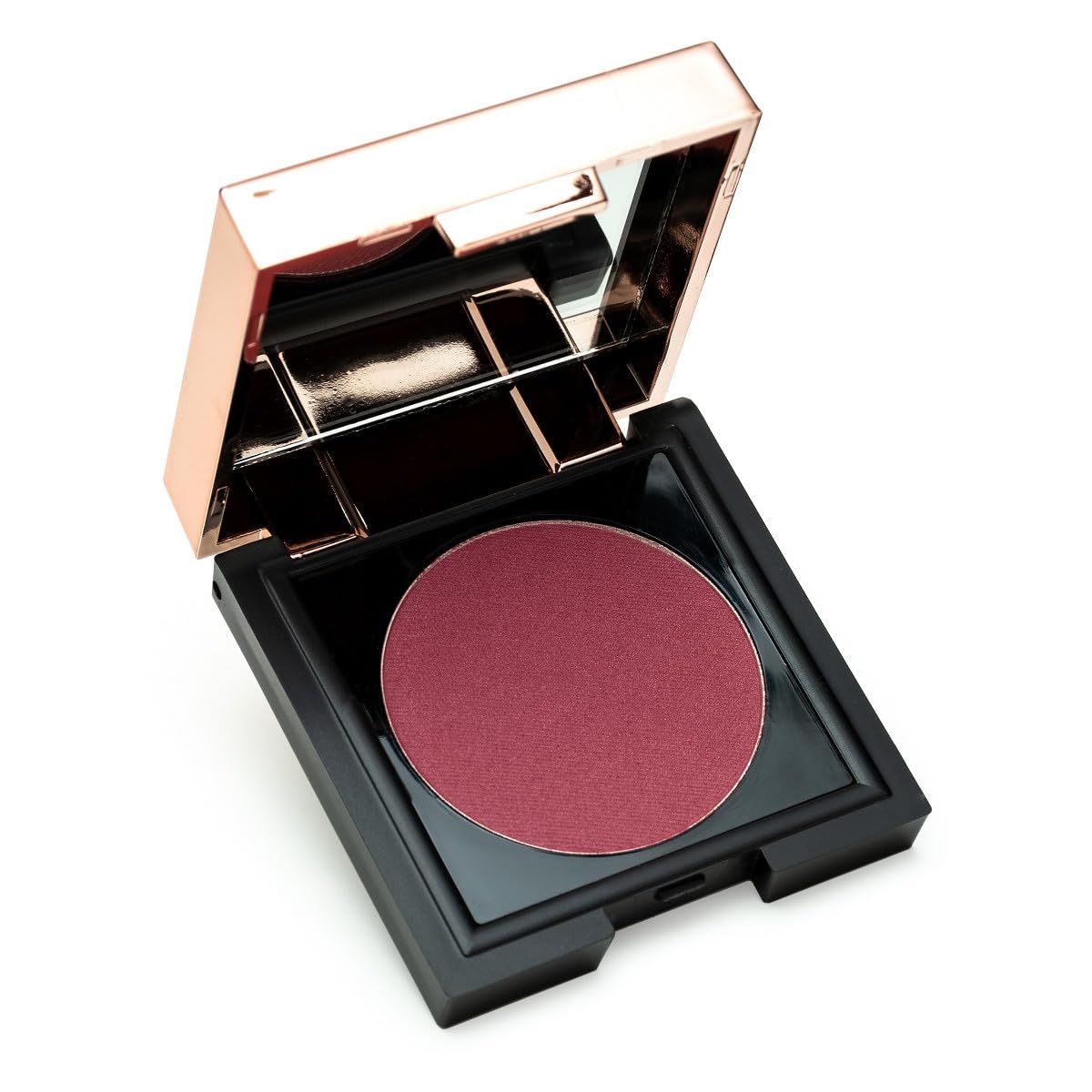 Kandi Koated Chic to Chic Bashful Warm Plum Blush in Rose Gold Compact, Intense Color Blush by Kandi Burruss | Paraben-Free, Cruelty-Free | Beauty &amp; Makeup