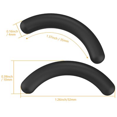 Zhehao Eyelash Curler Refill Eyelash Curler Pad Silicone Rubber Curler Replacement Refill Pad for Universal Eyelash Curler with Clear Storage Box