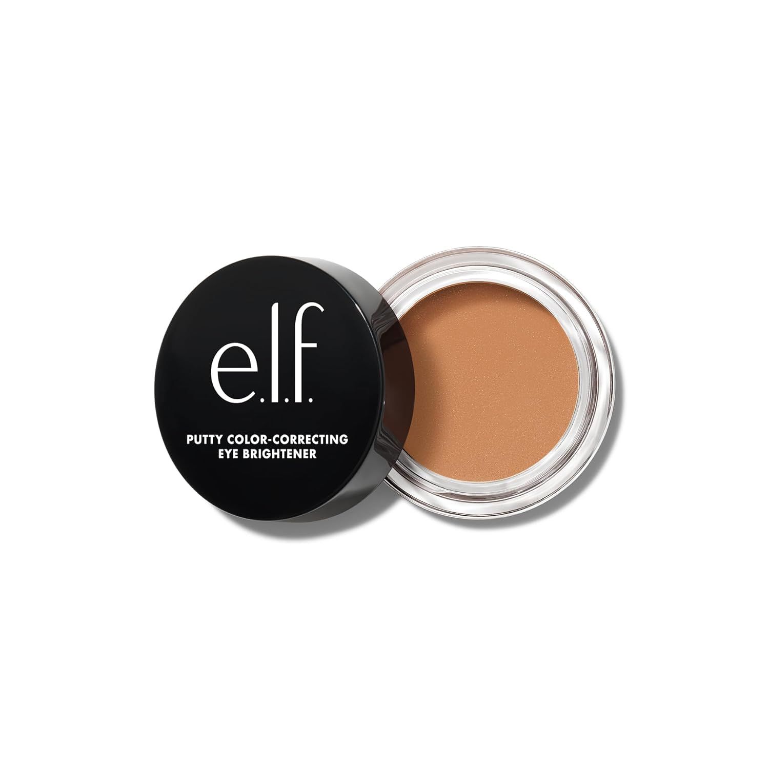 e.l.f. Putty Color-Correcting Eye Brightener, Under-eye Brightener &amp; Primer Reduces Appearance Of Dark Circles, Vegan &amp; Cruelty-Free, MediumTan