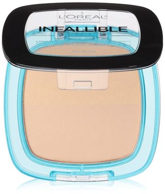 L&#39;Oral Paris Infallible Pro Glow Pressed Powder, Natural Beige, 0.31 oz.