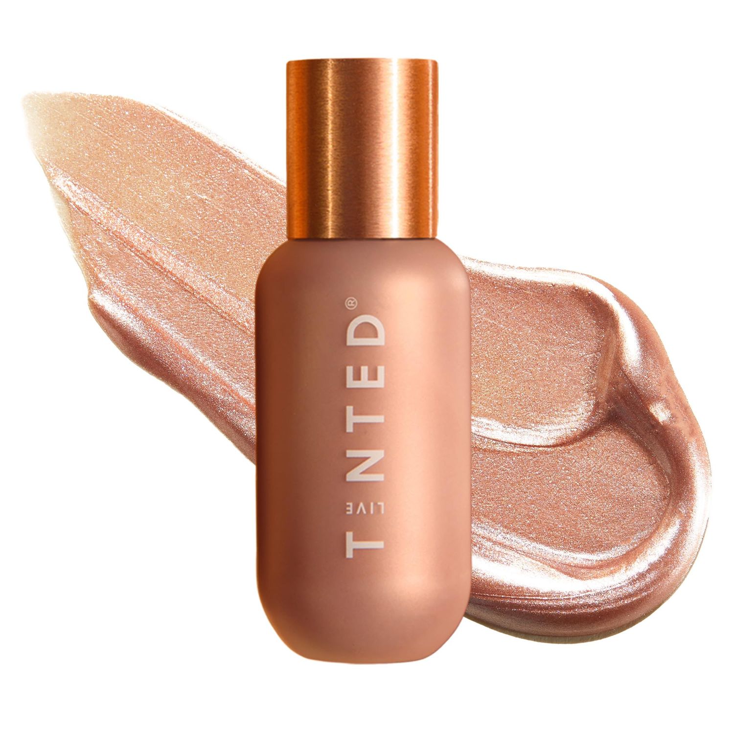 Live Tinted Hueglow Liquid Highlighter Drops - Lightweight Serum-Infused Highlighter, Non-Greasy Formula for Natural Radiance and Advanced Hydration, Dawn, 1.7fl oz  50mL