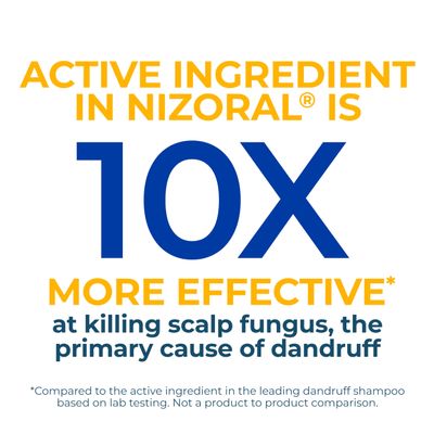 Nizoral 2-IN-1 Anti-Dandruff Shampoo &amp; Conditioner with 1% Ketoconazole, 14 fl oz