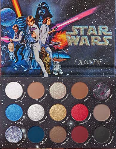 Colourpop Eyeshadow Palette Star-Wars Matte Metallic