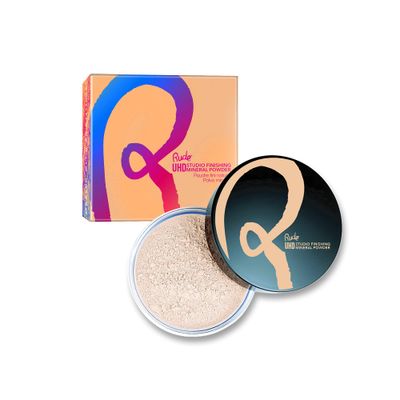 RUDE Ultra High Definition Studio Finishing 100% Mineral powder, Banana